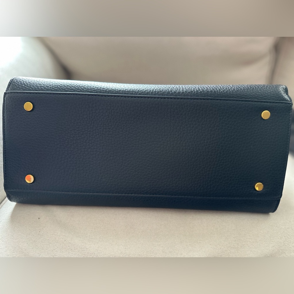 Viral on TikTok Miztique Black Satchel Tote with Buckle detail NWT ✨ - Picture 6 of 8